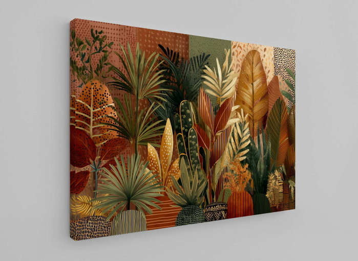 Wallity Pintura Decorativa en Lienzo Multicolor 50 x 70 cm Wallity Pintura Decorativa en Lienzo Multicolor 50 x 70 cm